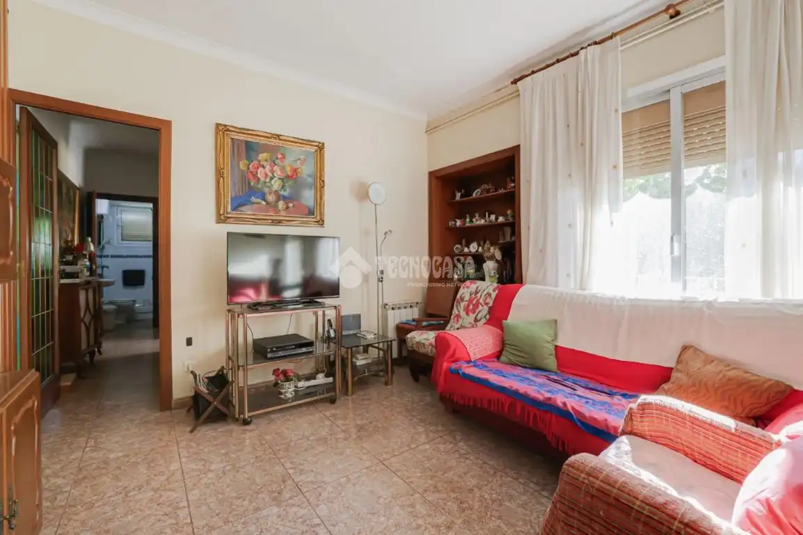 Sala de estar de Piso en venta en Barcelona con Balcón