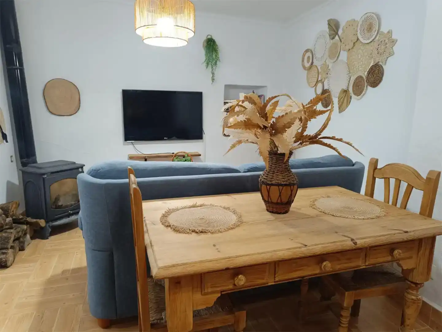 Sala de estar de Piso en venta en Montejaque con Amueblado