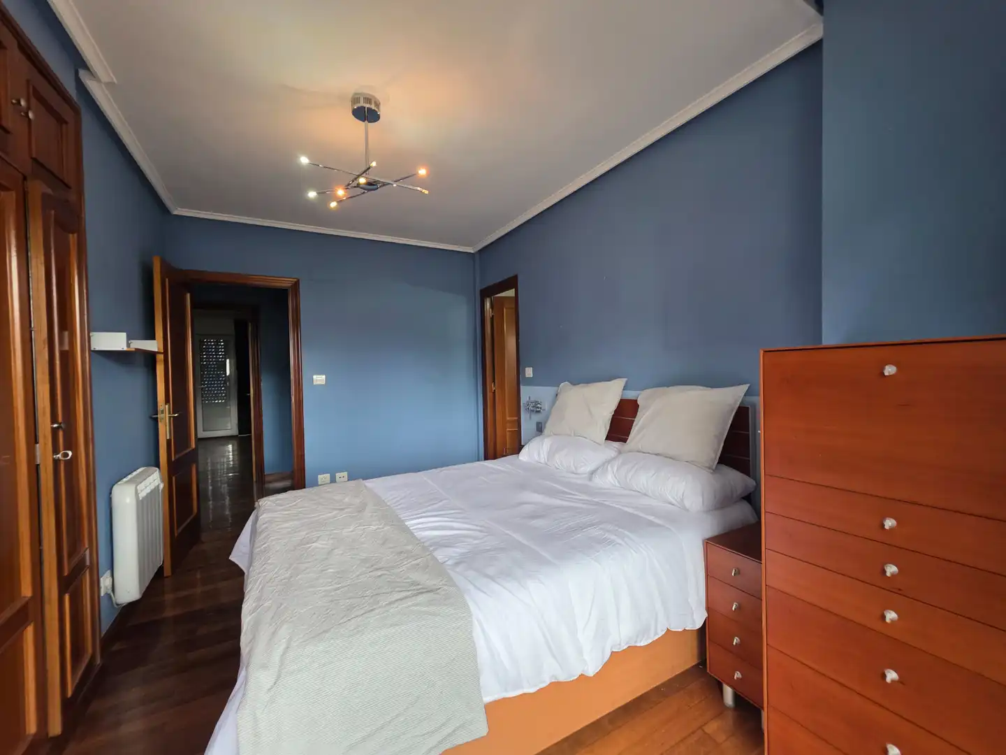 Schlafzimmer von Wohnung zur Miete in Castro-Urdiales mit Privatgarten, Terrasse und Schwimmbad