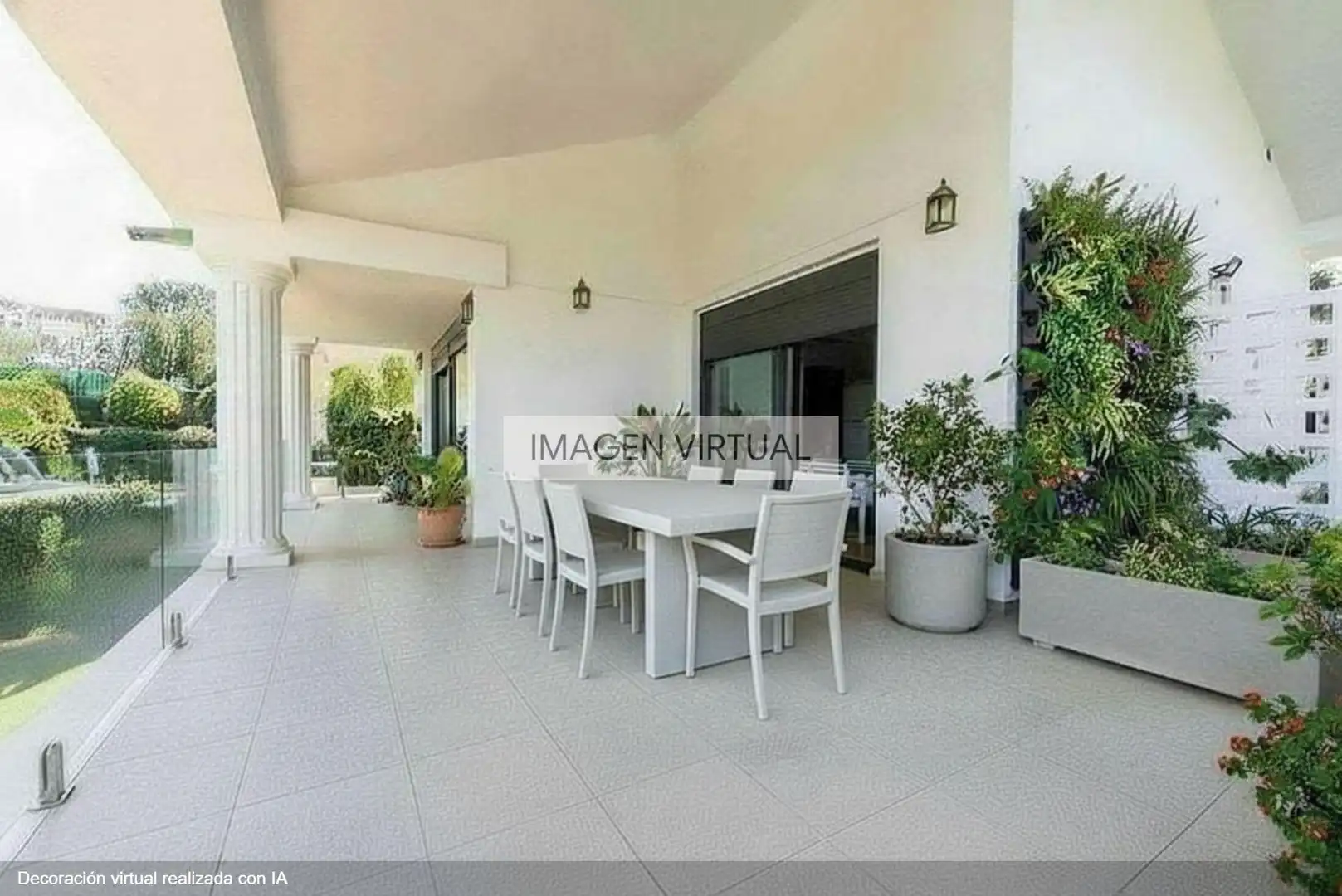 Terrace of Houses for sale in Mairena del Aljarafe  with Air Conditioner, Private garden and Terrace