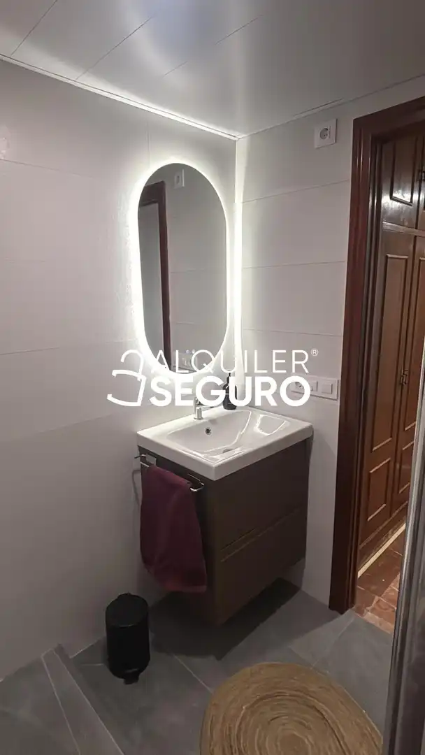 Bany de Pis de lloguer en Sevilla amb Aire condicionat i Terrassa