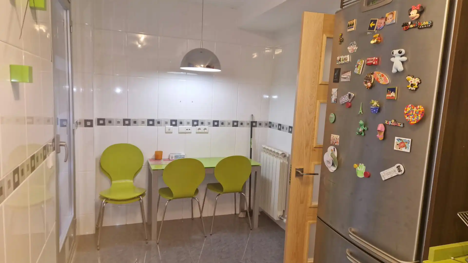 Küche von Wohnung zur Miete in Zaragoza mit Heizung, Parkett und Terrasse