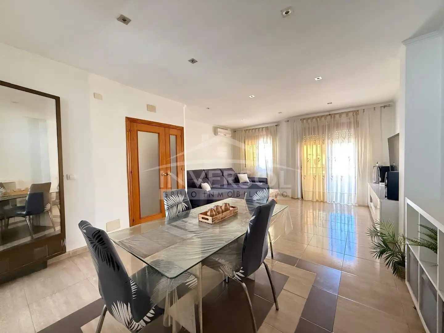 Sala d'estar de Casa adosada en venda en El Ejido amb Aire condicionat, Calefacció i Terrassa
