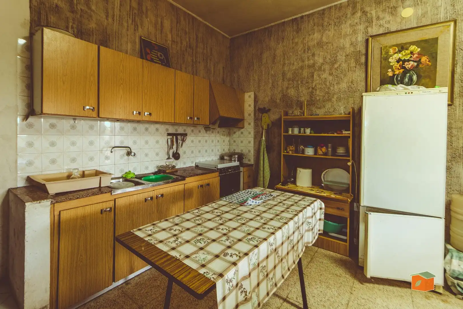 Cocina de Finca rústica en venta en Santa Bàrbara con Trastero y Amueblado