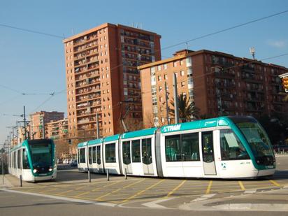 Exterior view of Planta baja for sale in  Barcelona Capital