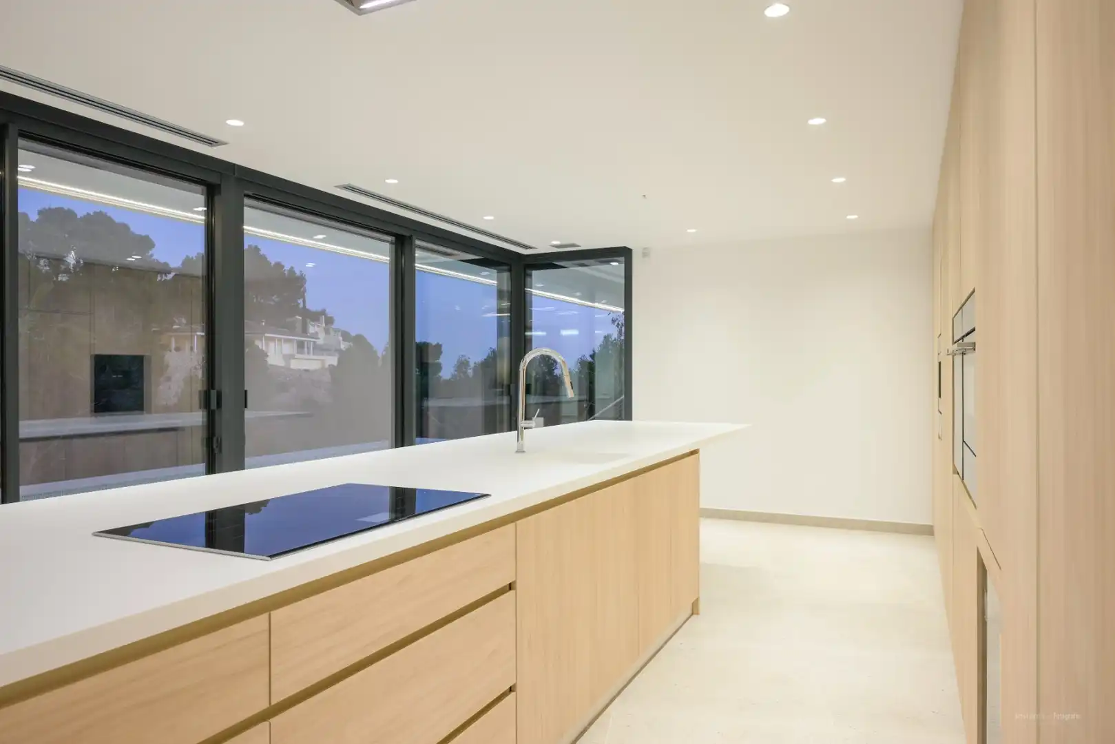 Cocina de Casa o chalet en venta en Altea con Aire acondicionado, Jardín privado y Terraza