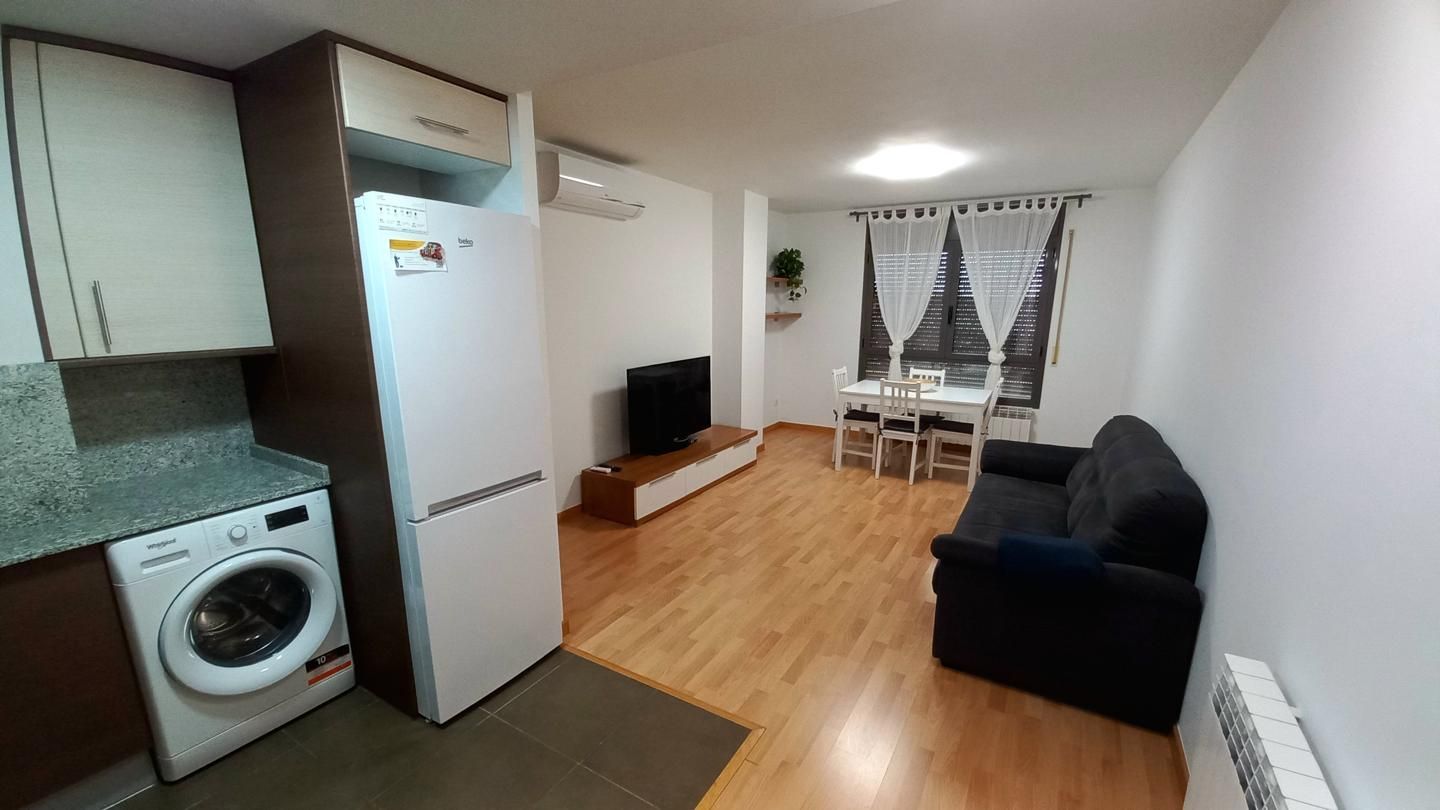 Living room of Flat to rent in Els Alamús  with Air Conditioner, Heating and Furnished
