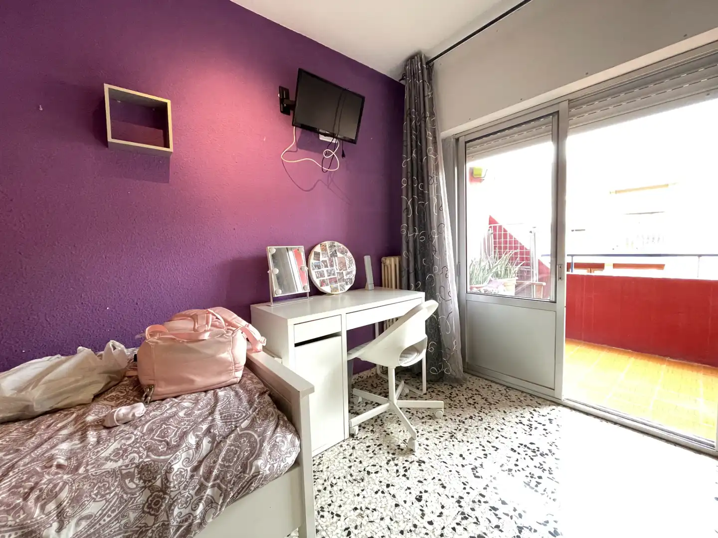 Schlafzimmer von Wohnung zum Verkauf in Ejea de los Caballeros mit Terrasse, Abstellraum und Möbliert