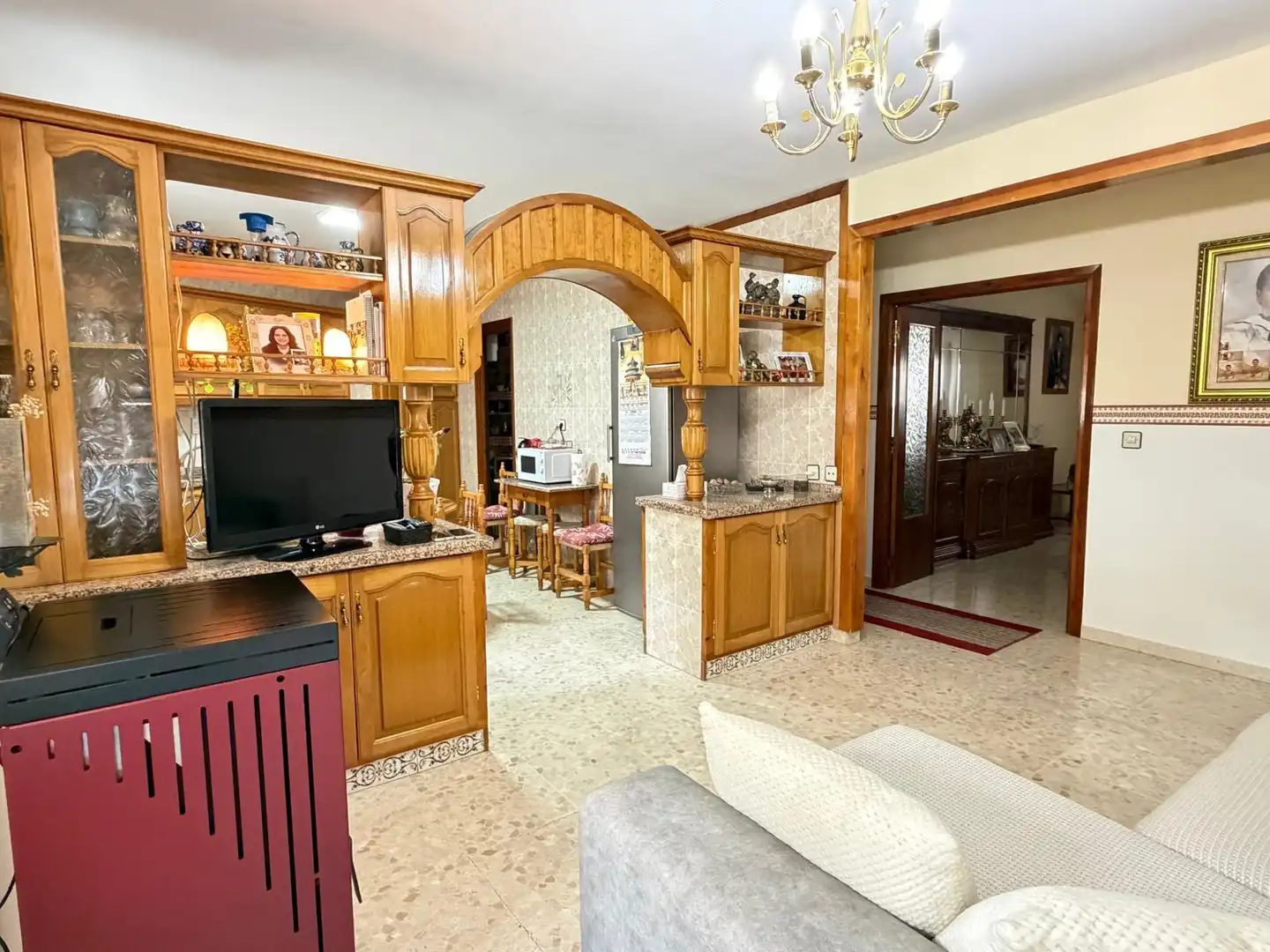 Sala de estar de Piso en venta en Antequera con Calefacción y Terraza