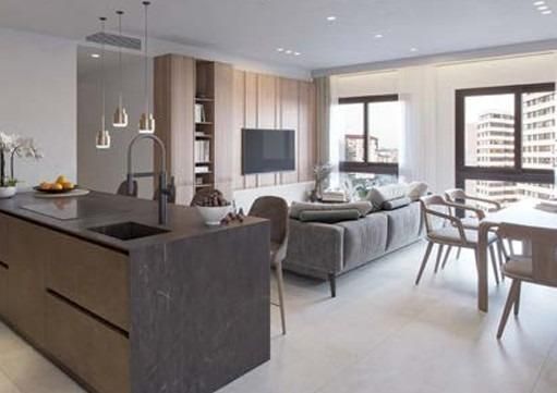 Sala d'estar de Apartament en venda en Málaga Capital amb Aire condicionat, Calefacció i Jardí privat