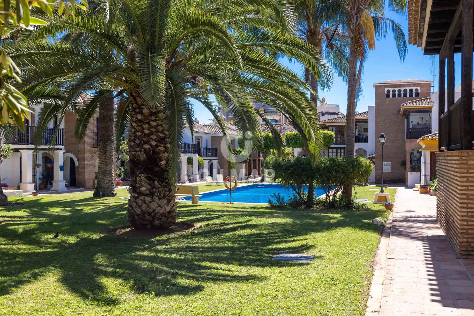 Garden of Flat for sale in Fuengirola  with Heating, Private garden and Swimming Pool