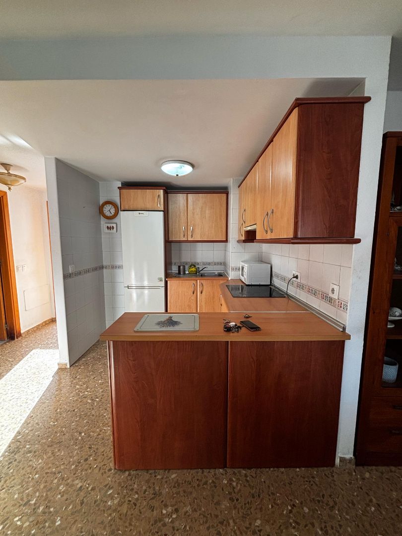 Kitchen of Flat for sale in Málaga Capital  with Storage room and Furnished