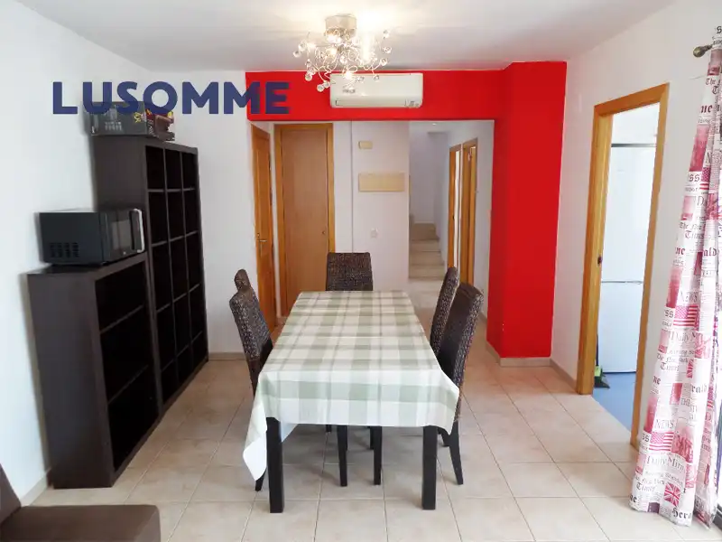 Esszimmer von Maisonette zum Verkauf in Oropesa del Mar / Orpesa mit Klimaanlage, Terrasse und Abstellraum