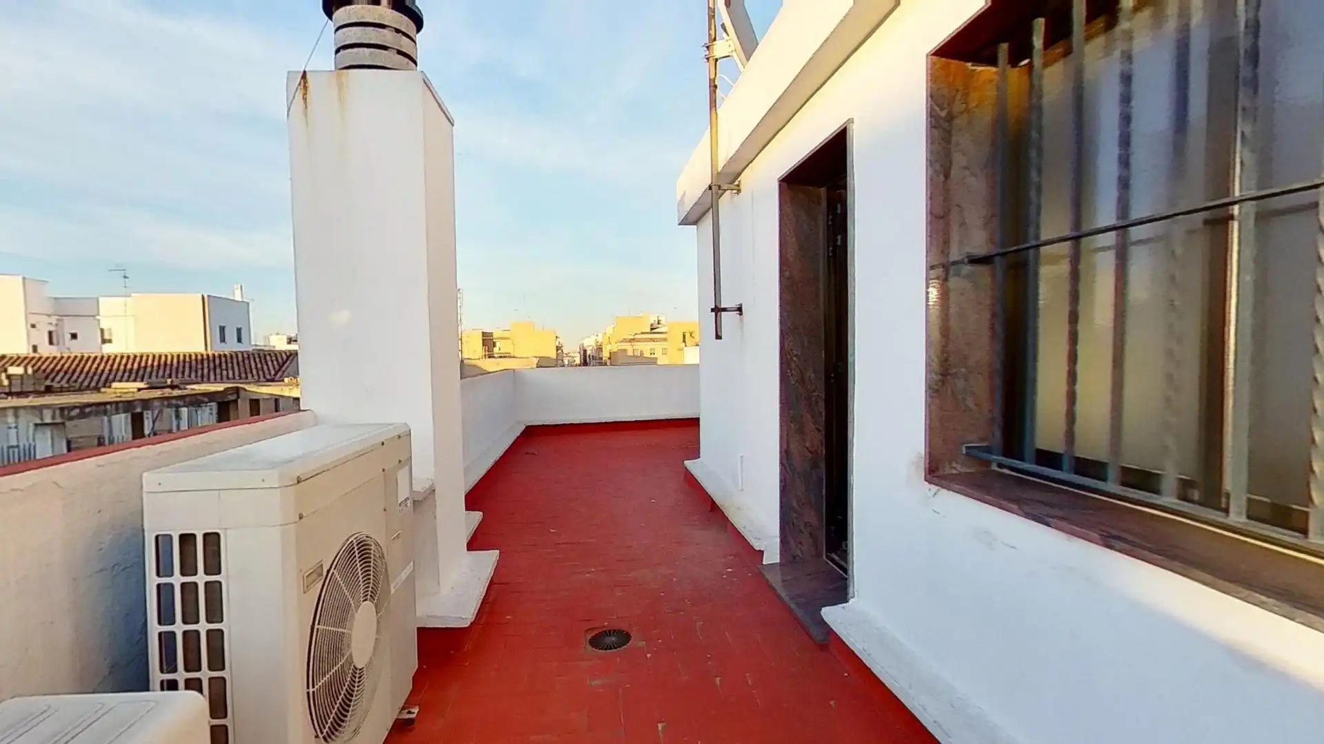 Terrassa de Casa adosada en venda en Alboraya