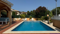 Swimming pool of Single-family semi-detached for sale in L'Escala  with Air Conditioner, Terrace and Swimming Pool