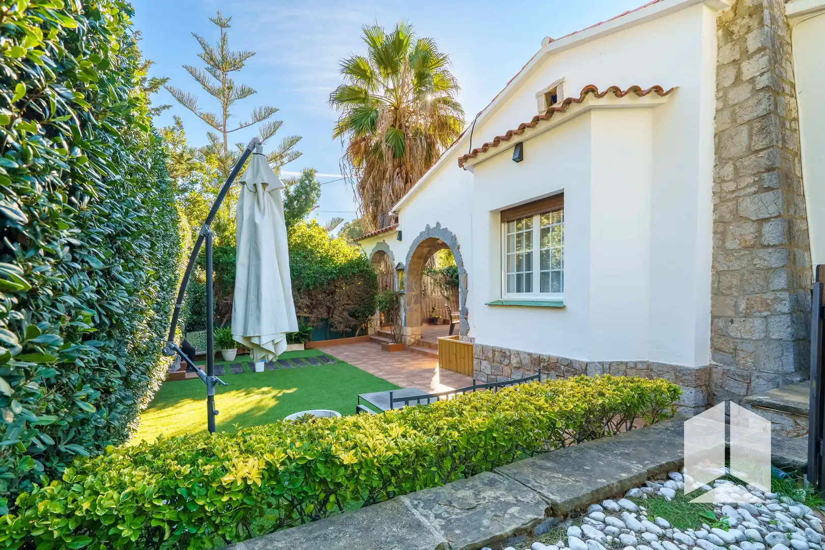 Jardín de Casa o chalet en venta en Castelldefels con Terraza