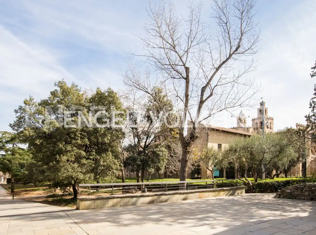 Vista exterior de Dúplex en venda en Sant Cugat del Vallès amb Aire condicionat, Calefacció i Parquet