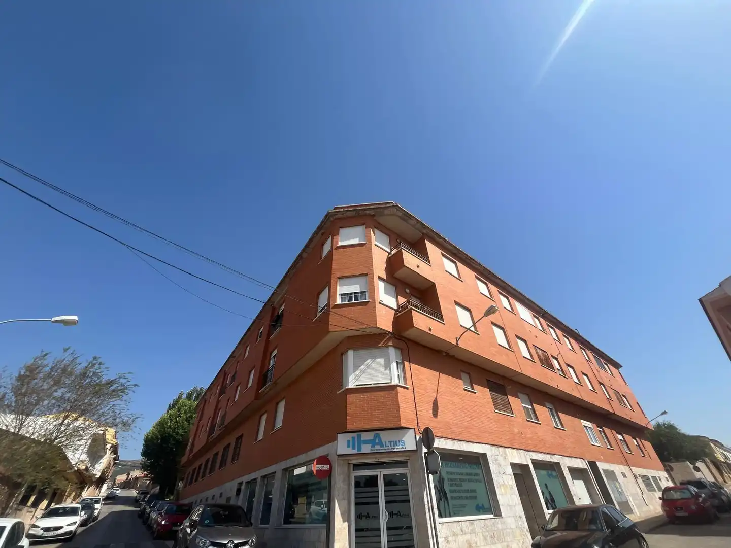 Vista exterior de Planta baja en venta en Villarrubia de los Ojos con Calefacción, Terraza y Amueblado