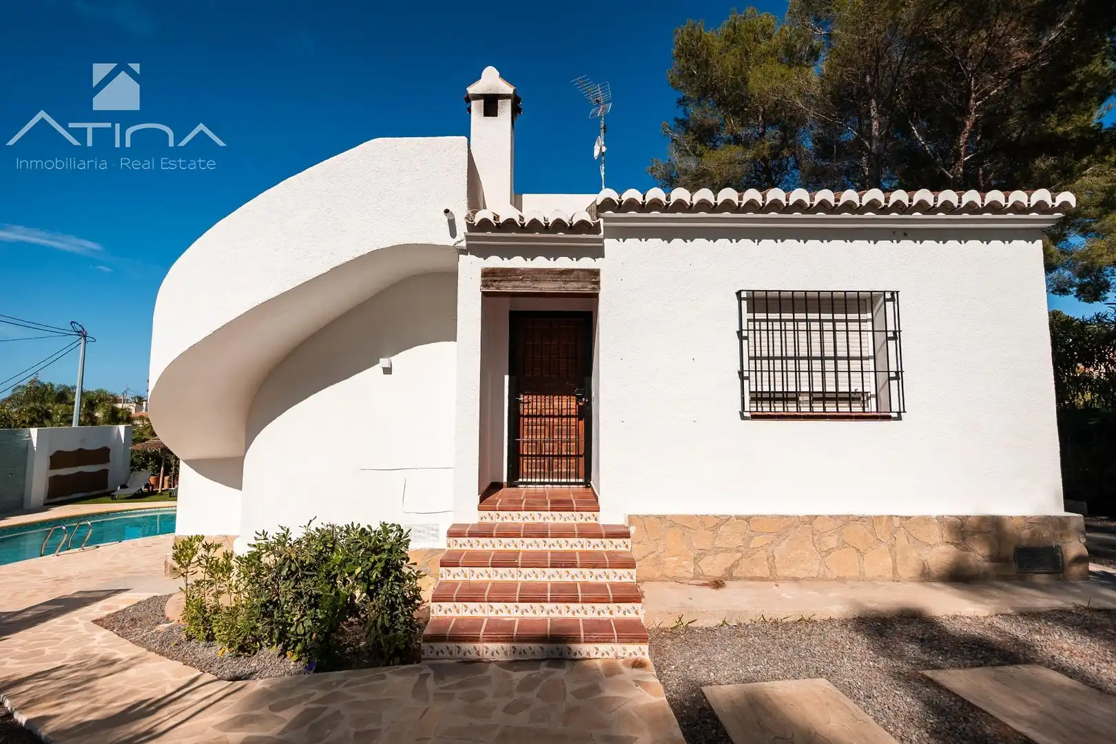 Exterior view of Houses for sale in Jávea / Xàbia  with Air Conditioner, Private garden and Terrace