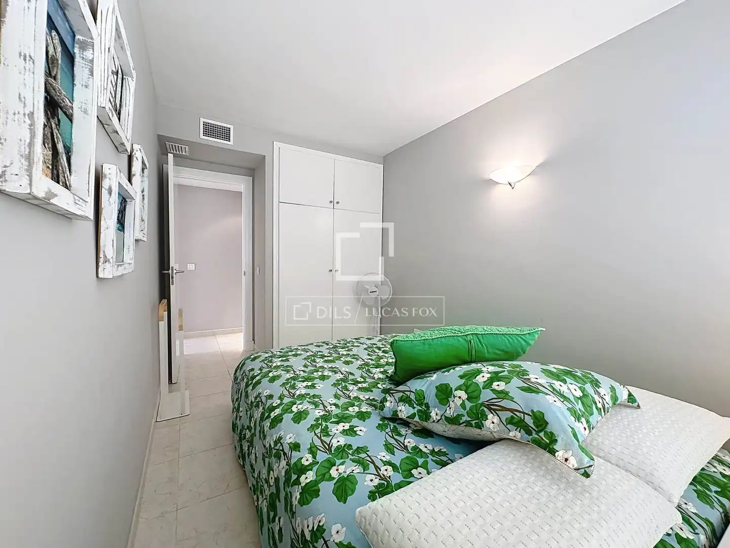 Schlafzimmer von Wohnung zur Miete in Ciutadella de Menorca mit Klimaanlage, Heizung und Privatgarten