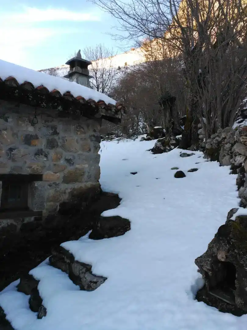 Vista exterior de Casa o xalet en venda en Sobrescobio