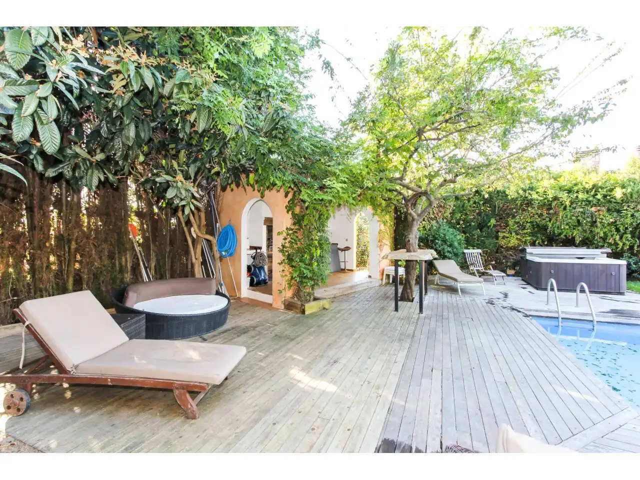 Jardín de Casa o chalet en venta en Lloret de Mar con Aire acondicionado, Calefacción y Jardín privado