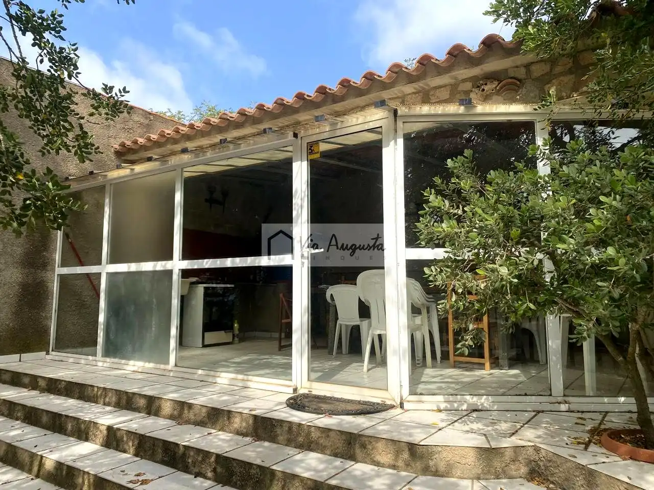 Terraza de Finca rústica en venta en Vandellòs i l'Hospitalet de l'Infant con Terraza, Trastero y Piscina