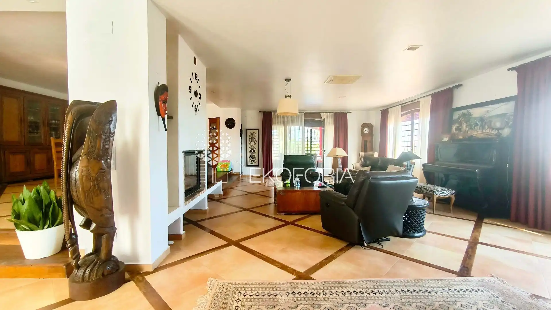 Sala de estar de Casa o chalet en venta en Bétera con Aire acondicionado, Calefacción y Piscina