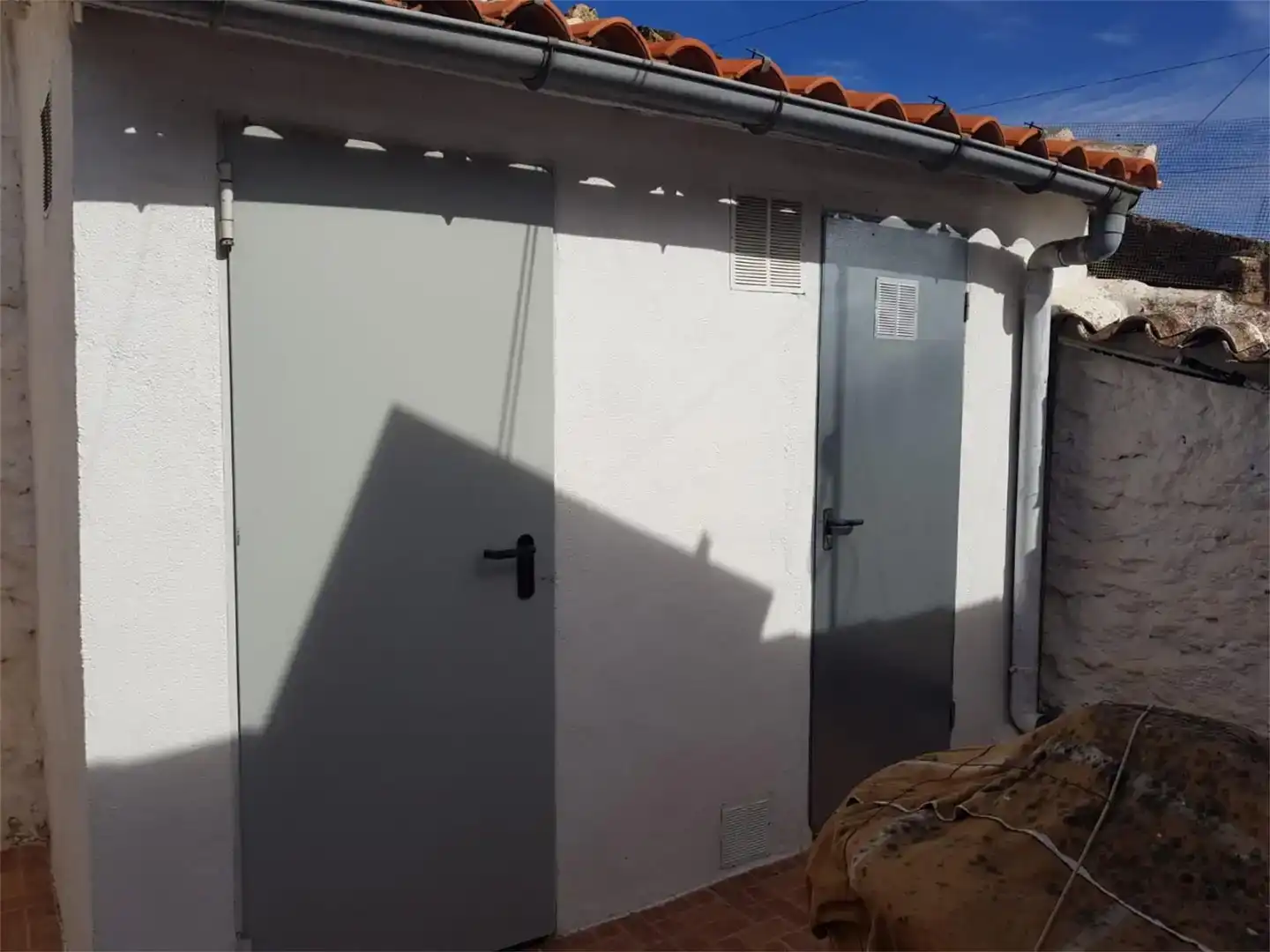 Vista exterior de Casa o chalet en venta en Solana del Pino con TV