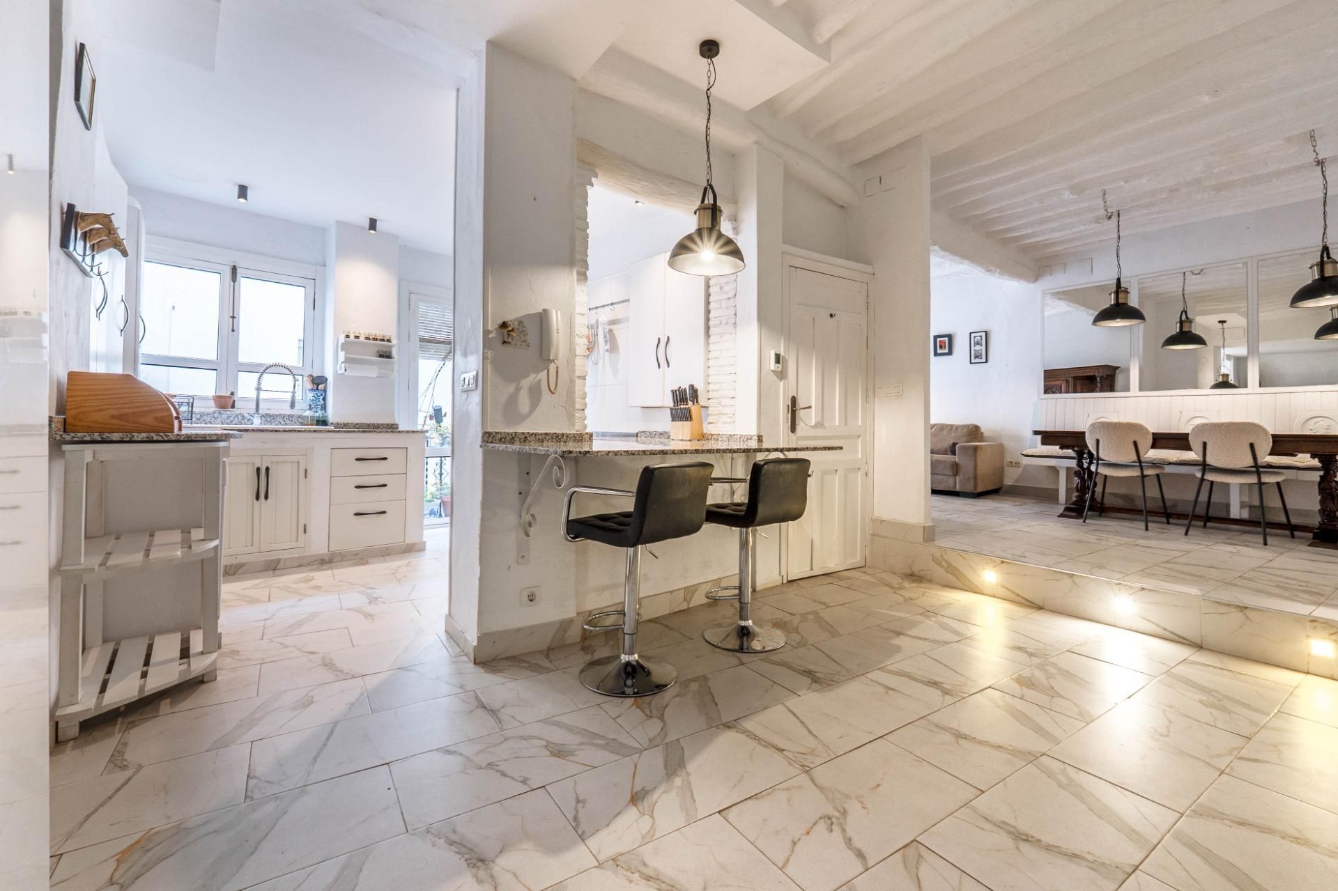 Kitchen of House or chalet for sale in Lanjarón  with Heating, Terrace and Storage room