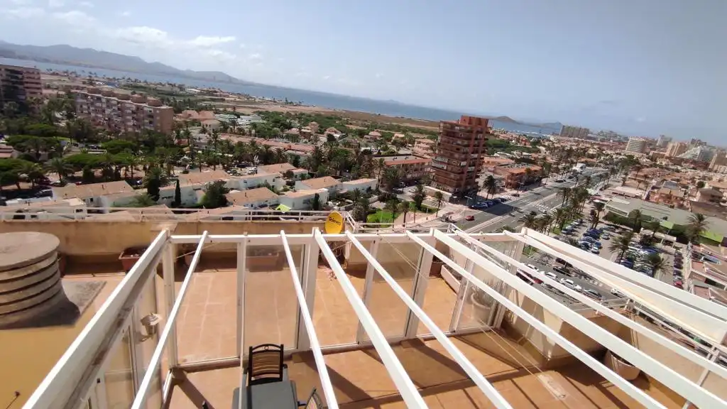 Terrassa de Àtic en venda en La Manga del Mar Menor amb Terrassa, Moblat i Forn