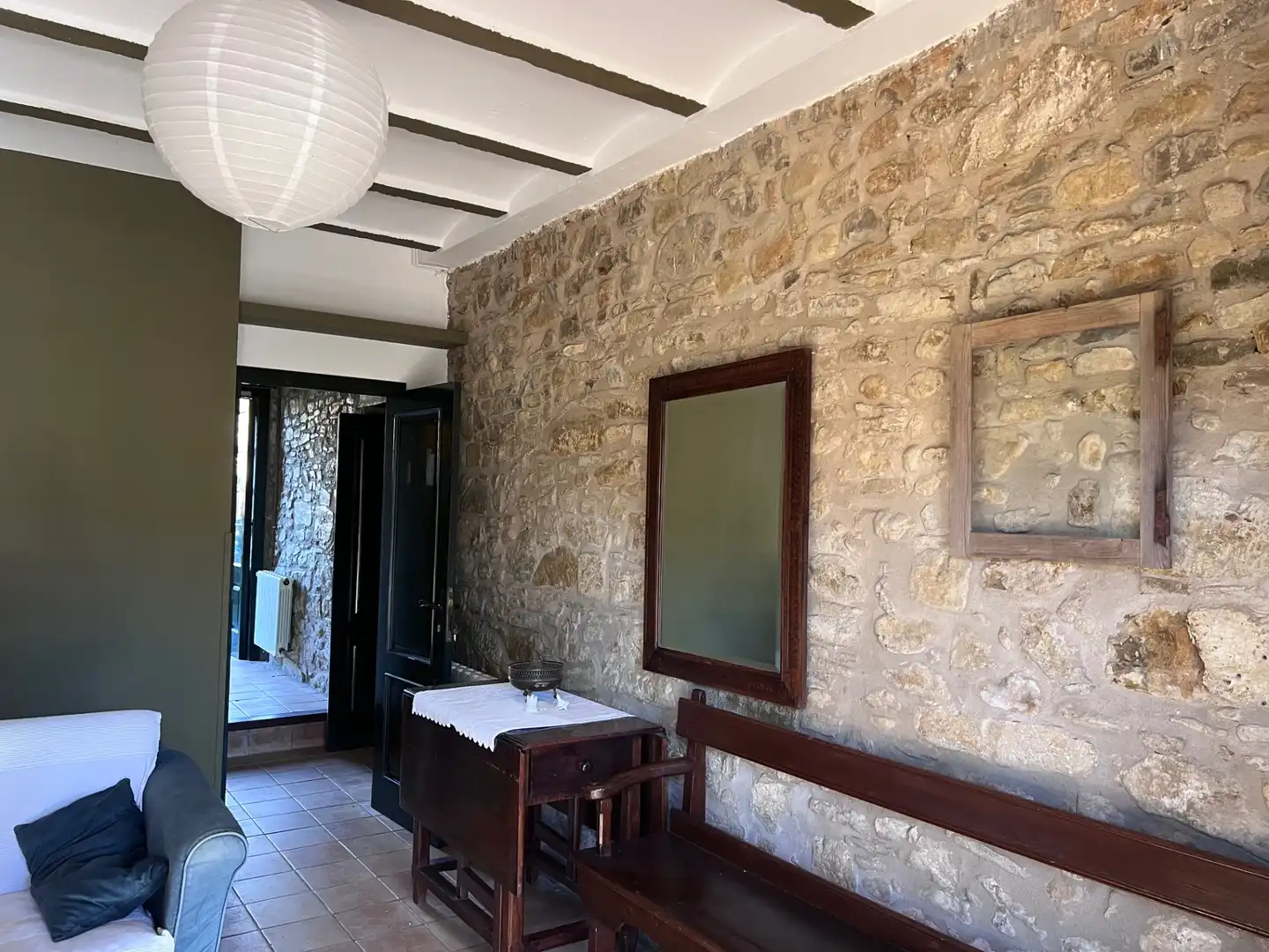 Finca rústica en venda en Mieres (Girona) amb Aire condicionat, Jardí privat i Parquet