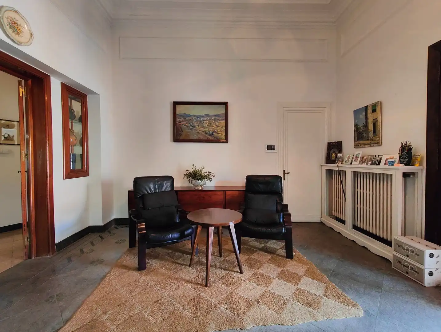 Sala d'estar de Casa o xalet en venda en Sant Joan de les Abadesses amb Calefacció, Jardí privat i Terrassa