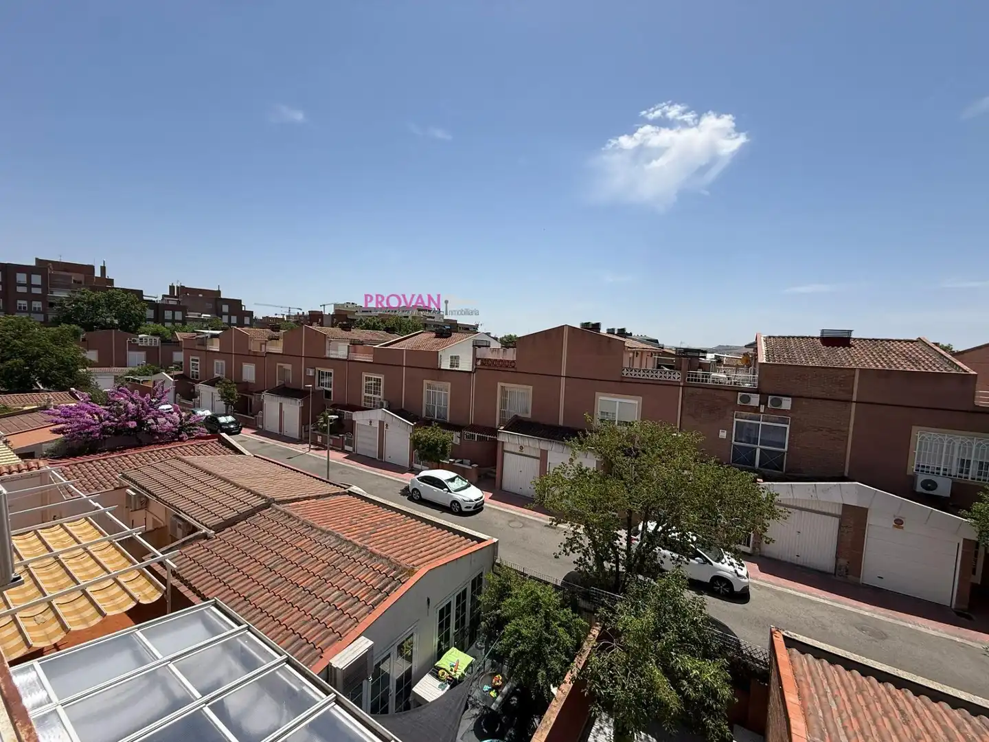 Vista exterior de Casa adosada en venda en Torrejón de Ardoz amb Aire condicionat, Calefacció i Terrassa