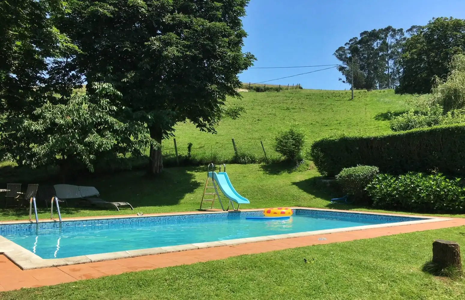 Swimming pool of Houses for sale in Torrelavega   with Heating, Parquet flooring and Terrace