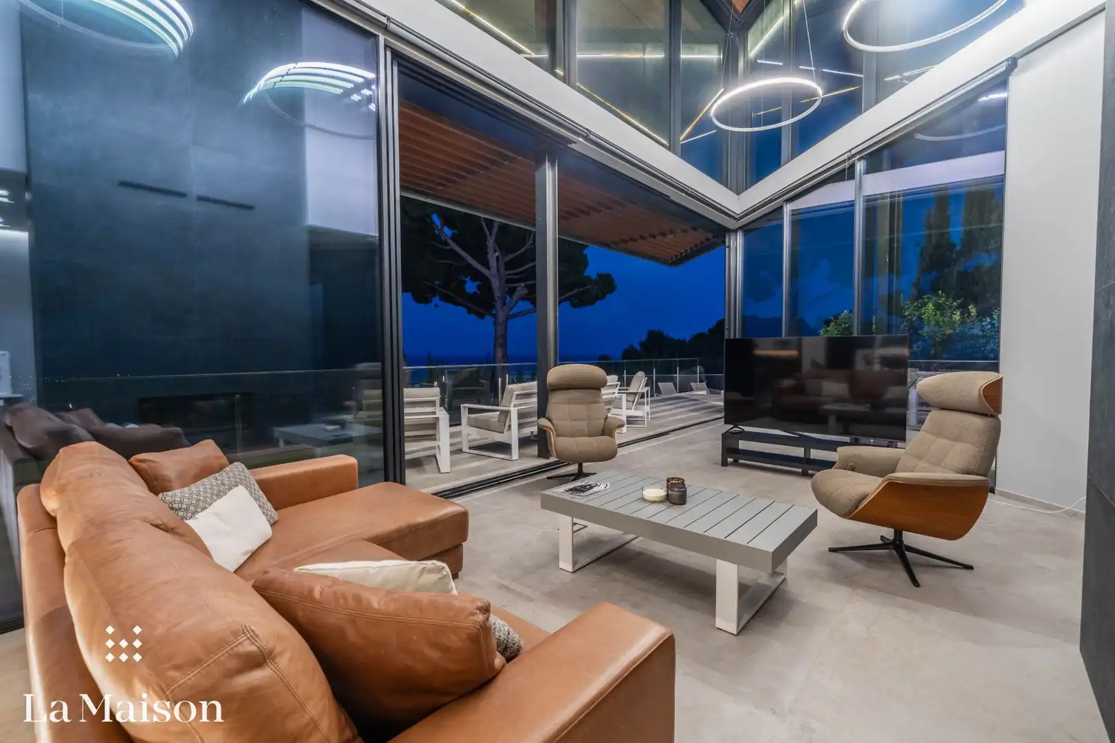Terraza de Casa o chalet en venta en Caldes d'Estrac con Aire acondicionado, Calefacción y Jardín privado
