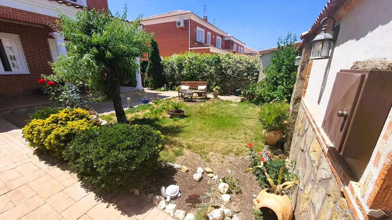 Garten von Haus oder Chalet zum Verkauf in Barcience mit Klimaanlage, Heizung und Privatgarten