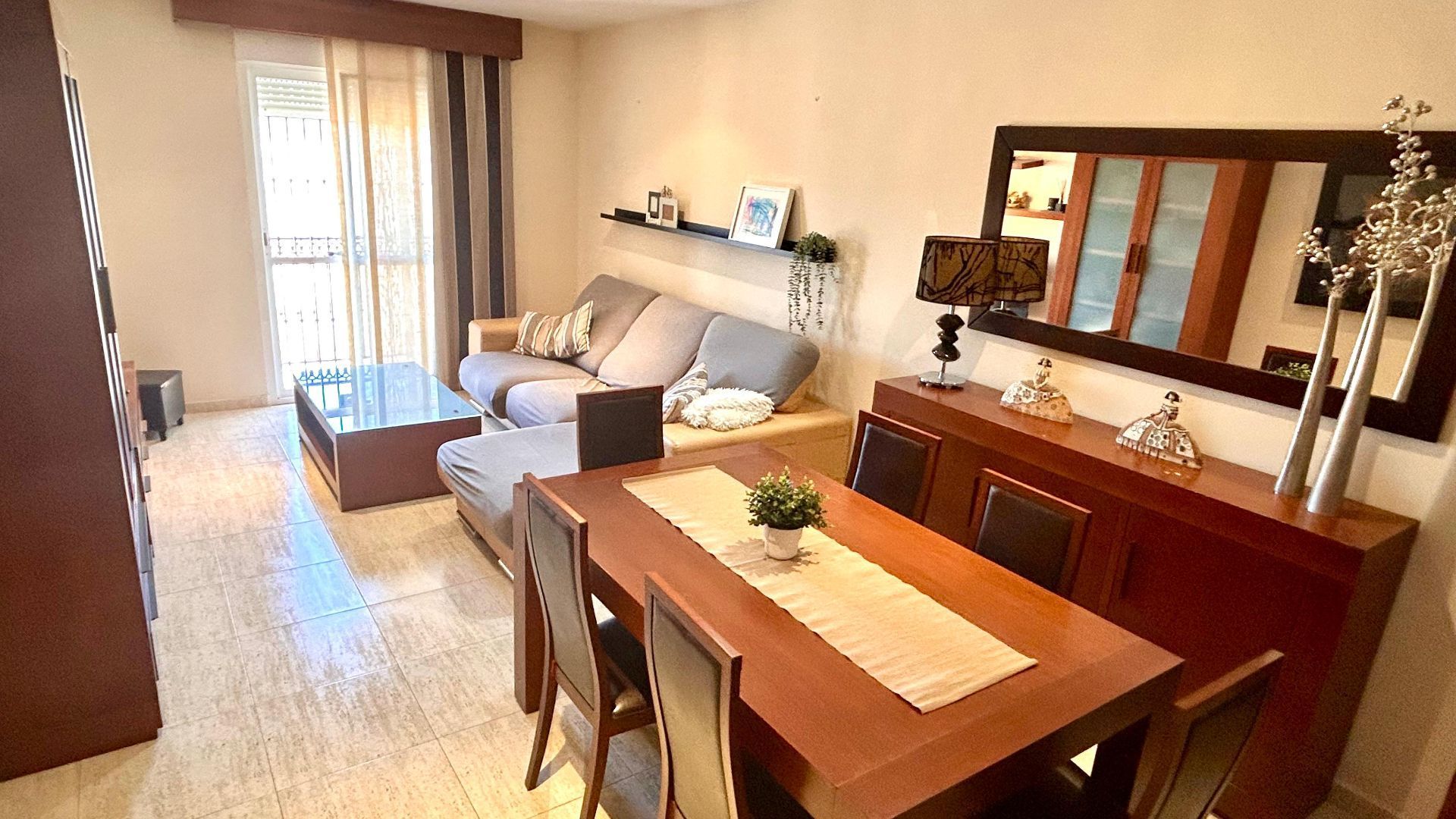 Sala de estar de Piso de alquiler en Albox con Aire acondicionado y Terraza