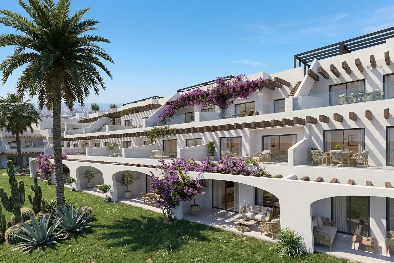 Vista exterior de Apartament en venda en Vera amb Piscina comunitària