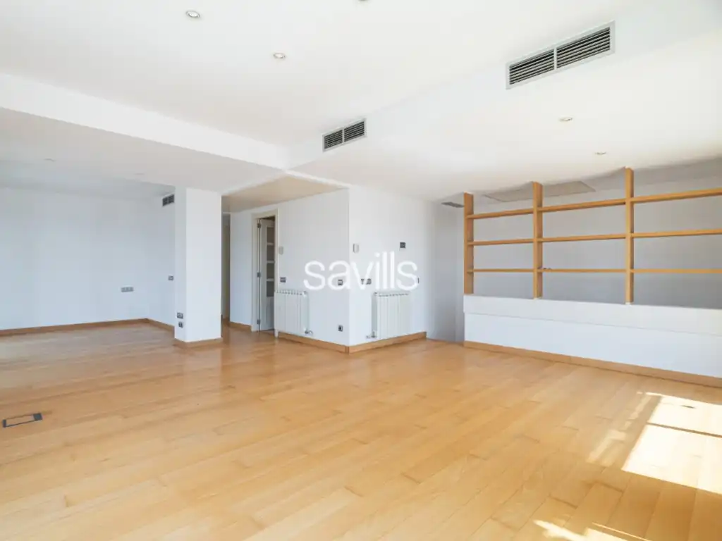 Living room of Attic for sale in Barcelona  with Air Conditioner, Terrace and Swimming Pool