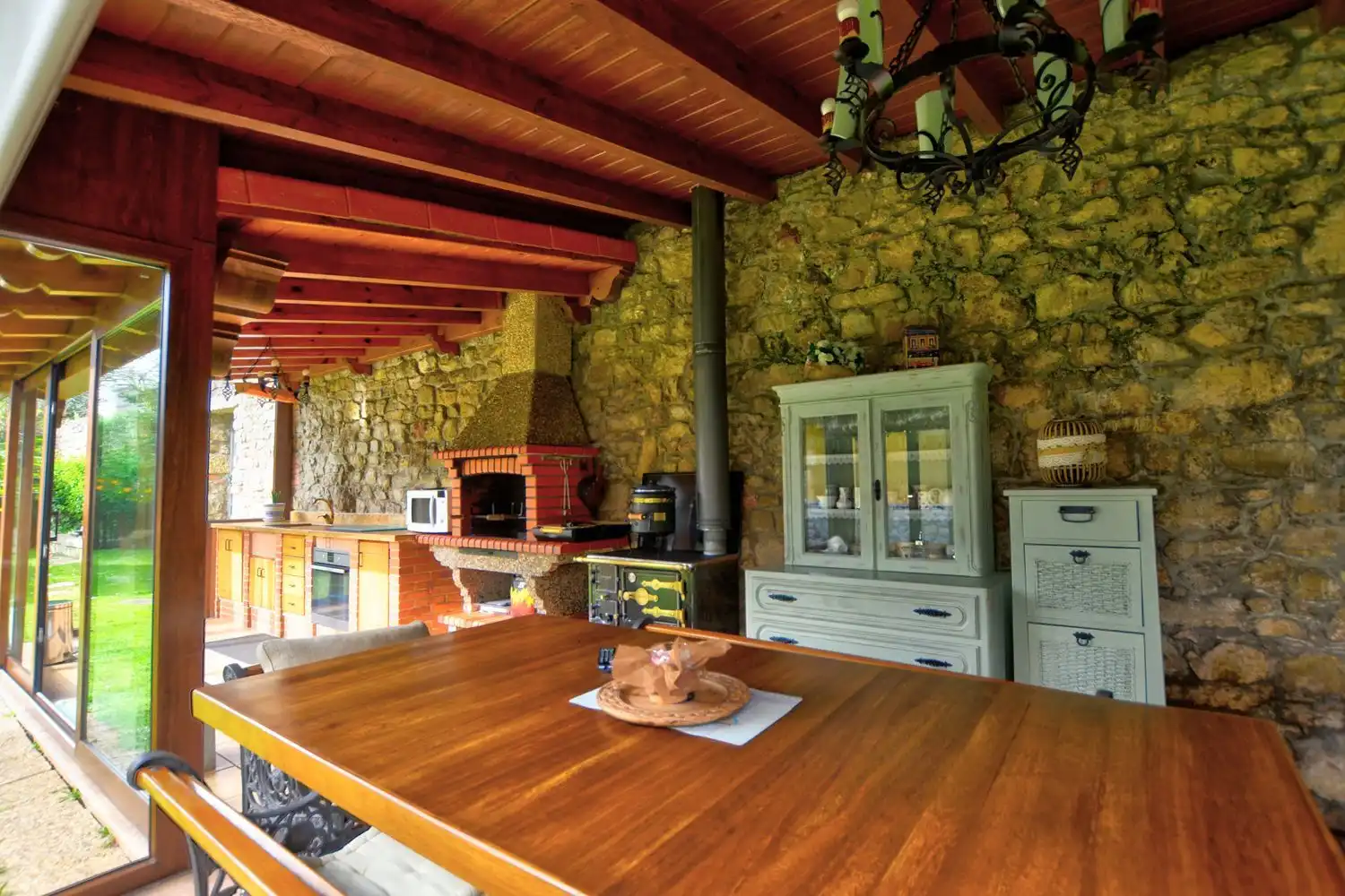 Cocina de Casa o chalet en venta en Avilés con Calefacción, Terraza y Trastero