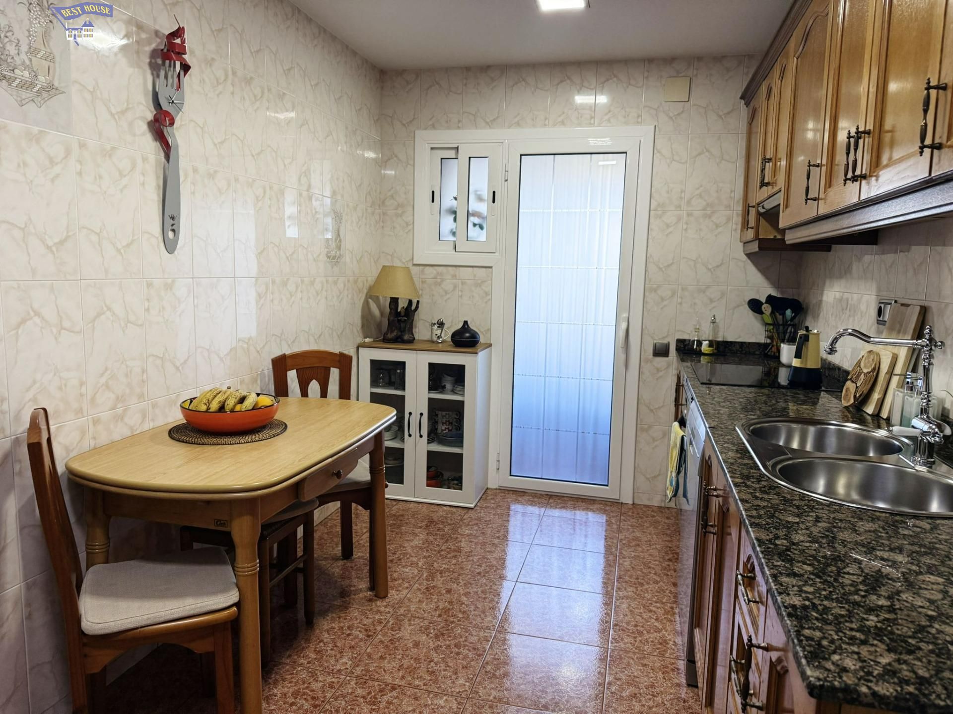Kitchen of Flat for sale in Montcada i Reixac  with Heating, Terrace and Balcony
