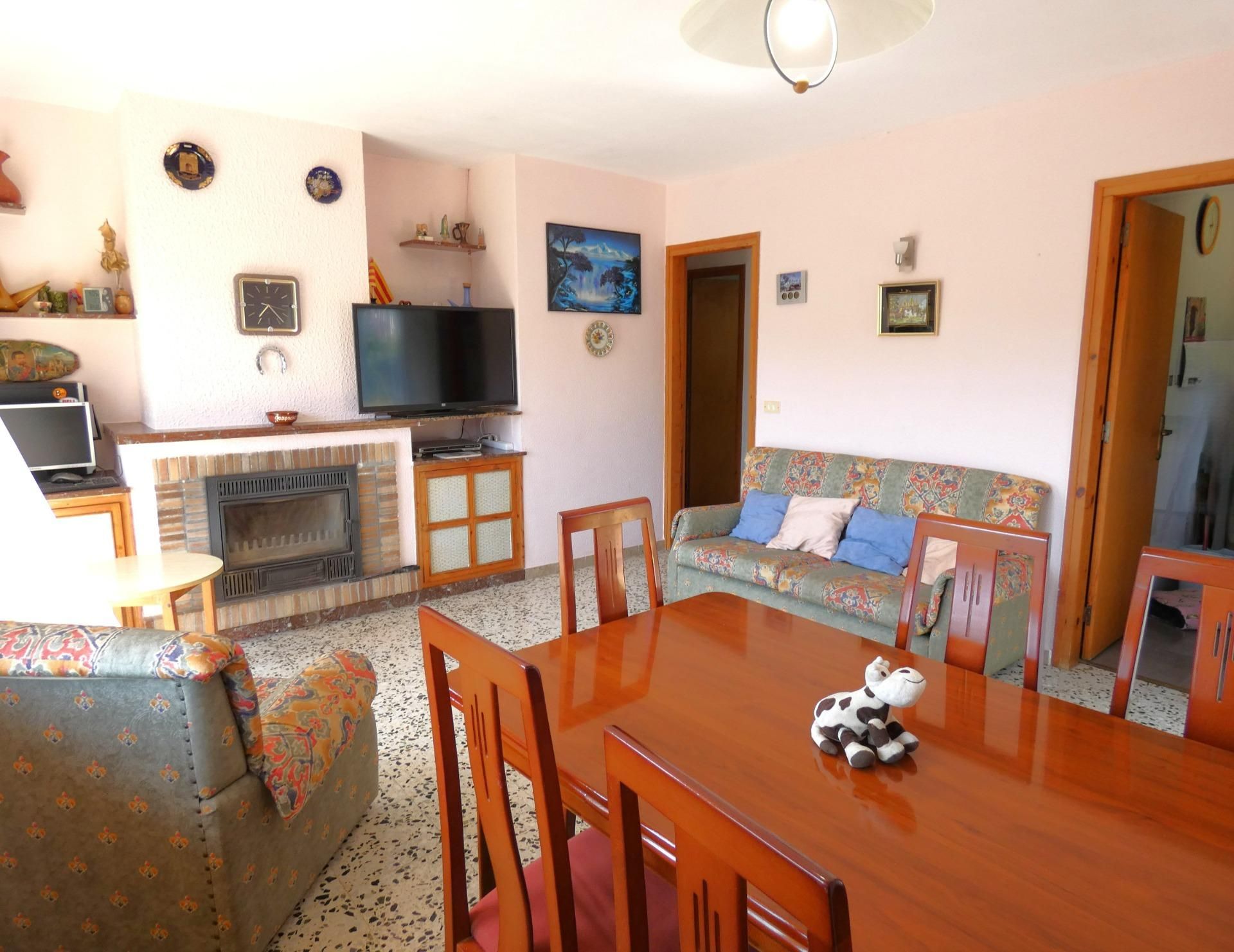 Sala de estar de Casa o chalet en venta en Cabrera d'Anoia con Jardín privado, Terraza y Piscina
