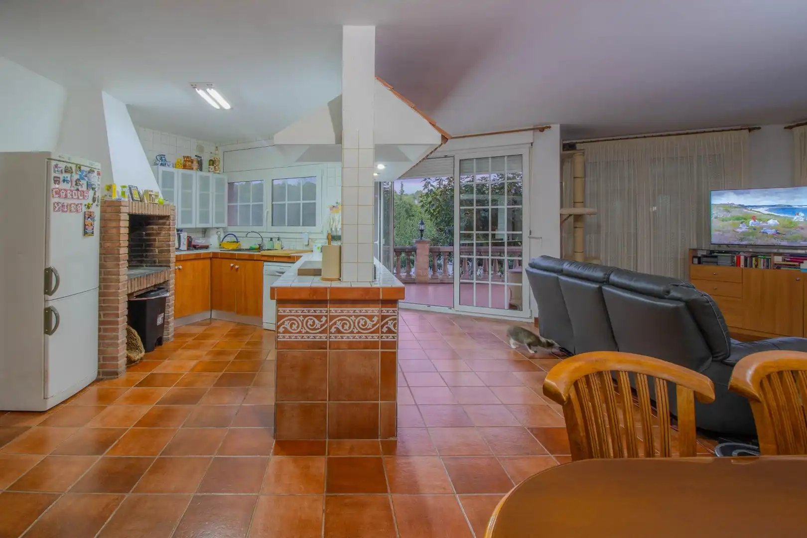 Cocina de Casa o chalet en venta en Esparreguera con Aire acondicionado, Calefacción y Jardín privado
