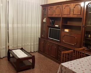 Sala d'estar de Pis de lloguer en A Coruña Capital  amb Parquet i Moblat