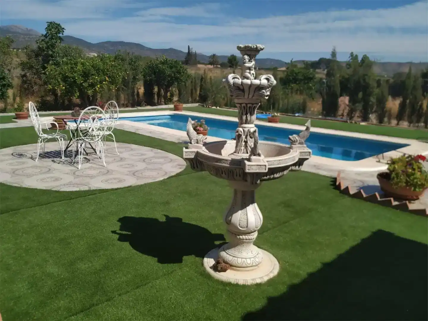 Piscina de Casa o xalet en venda en Totana amb Aire condicionat, Piscina i Balcó