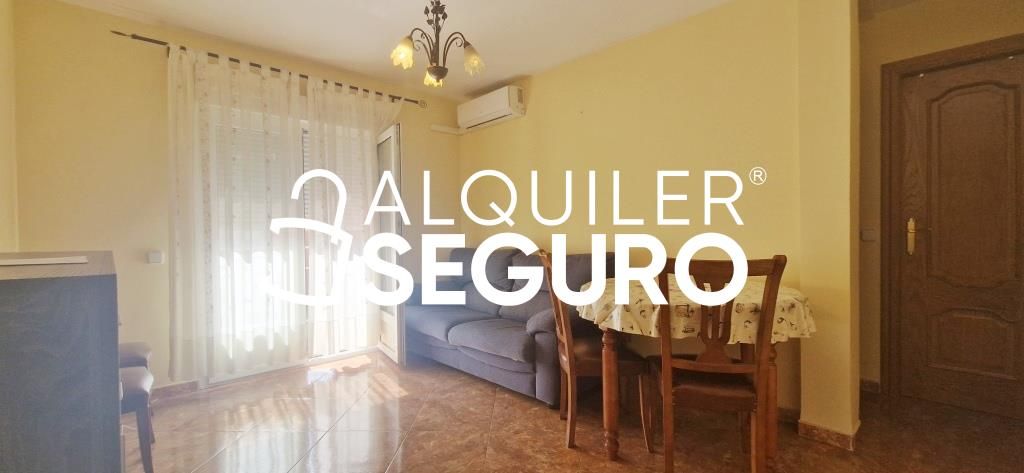 Living room of Flat to rent in  Madrid Capital  with Air Conditioner, Heating and Terrace