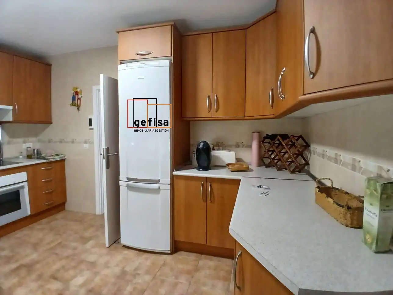 Cocina de Casa o chalet en venta en Santa Cruz de Mudela con Aire acondicionado, Calefacción y Terraza