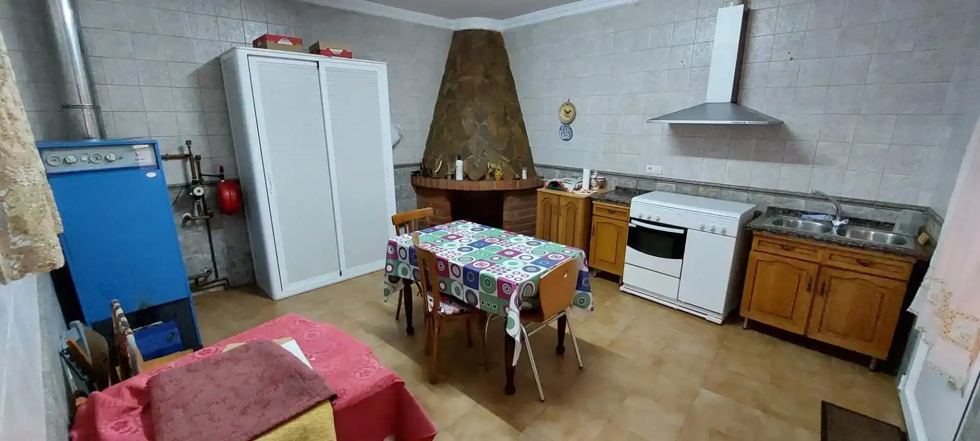 Cocina de Planta baja en venta en Pedro Muñoz con Trastero, Amueblado y Horno
