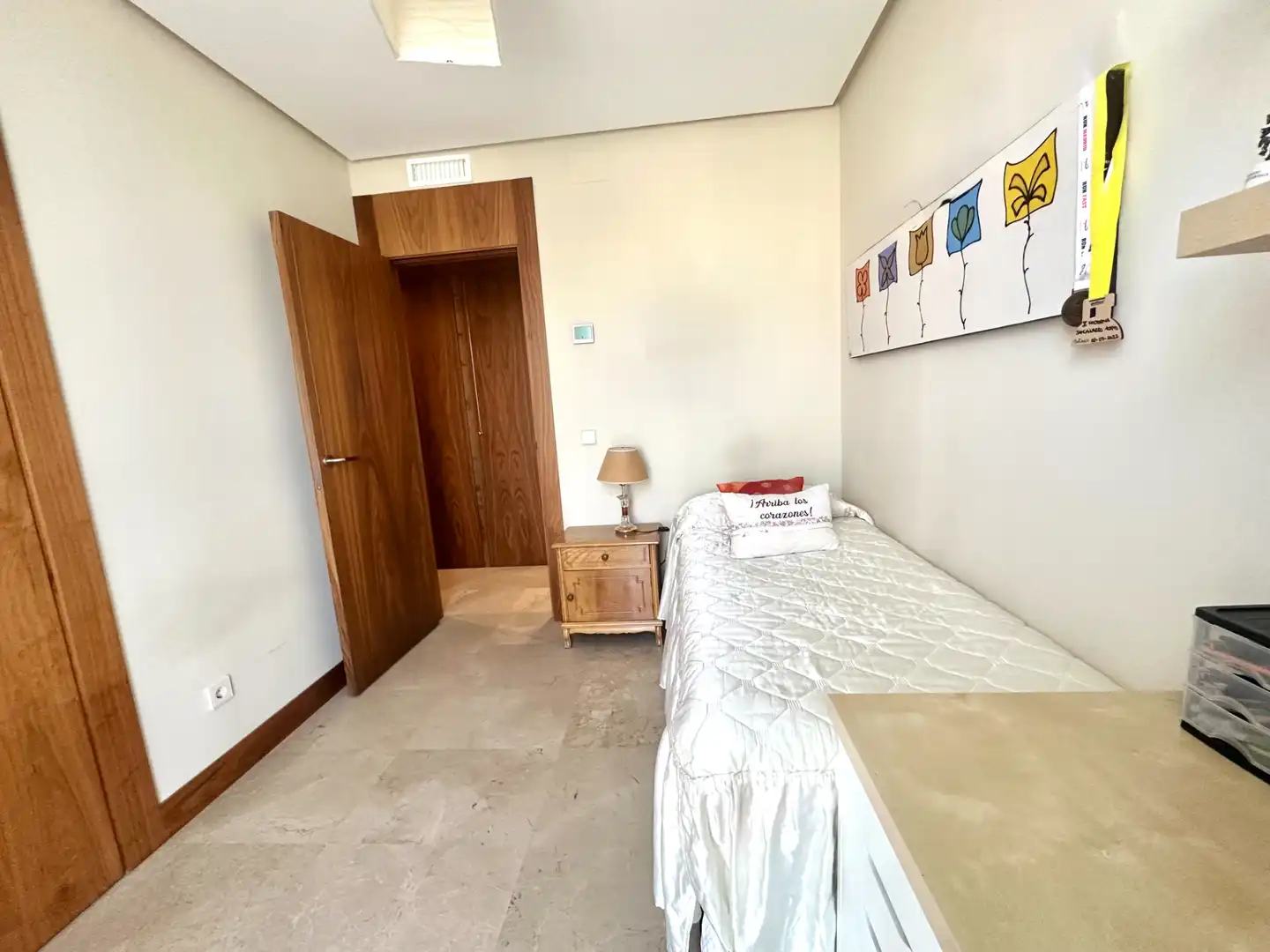Bedroom of Flat for sale in Madrid  with Air Conditioner, Heating and Storage room